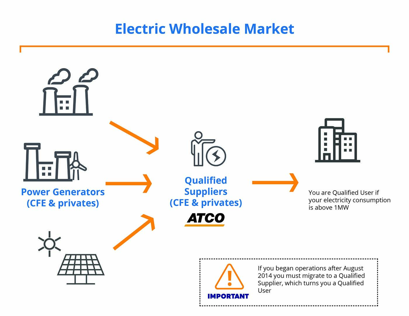 Electric Wholesale Market Diagram